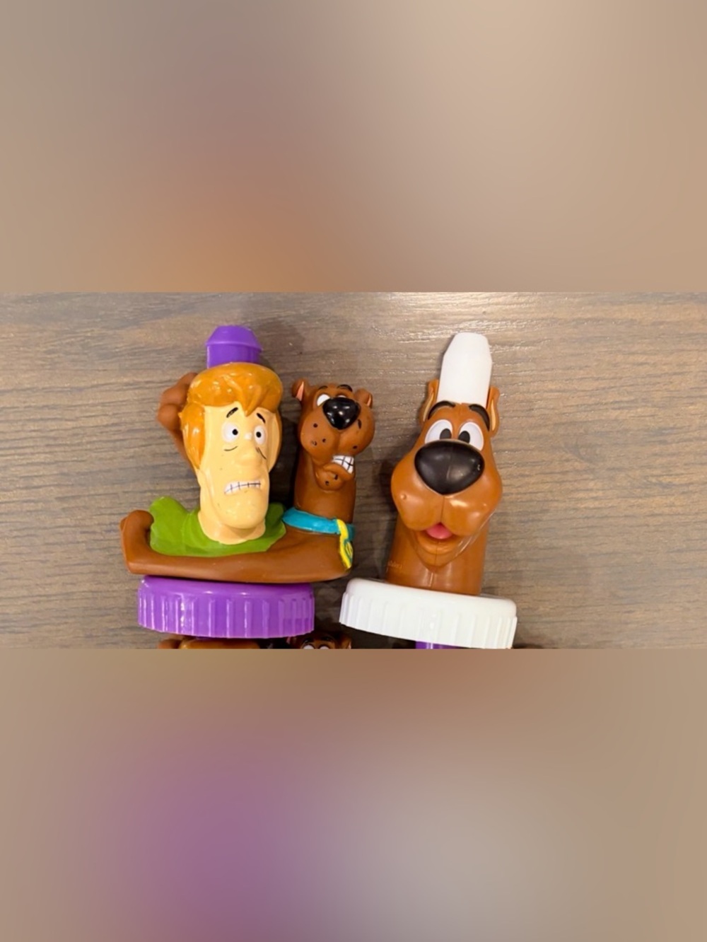 2 pack Good2Grow Scooby-Doo & Shaggy + Scooby Doo Bottle Toppers